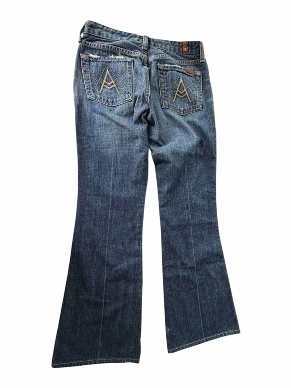 7 For All Mankind Vintage "A" Pocket
Bootcut Jeans - Made in USA - Sz 26 - Picture 4 of 15